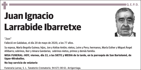 Juan Ignacio Larrabide Ibarretxe