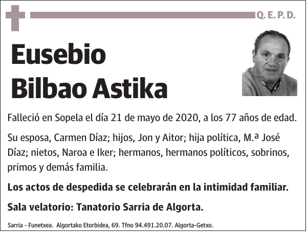 Eusebio Bilbao Astika