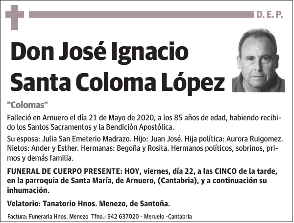 José Ignacio Santa Coloma López