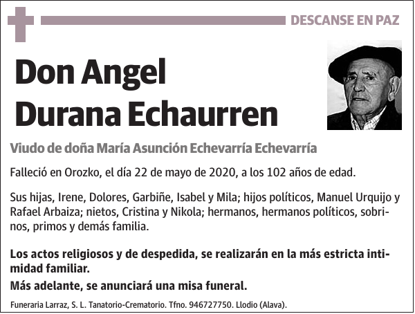 Angel Durana Echaurren