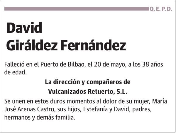 David Giráldez Fernández