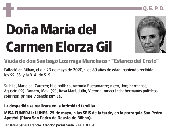 María del Carmen Elorza Gil