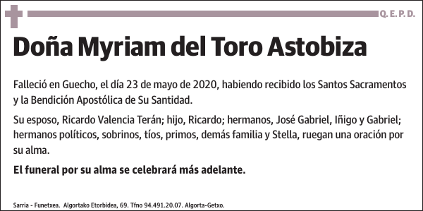 Myriam del Toro Astobiza