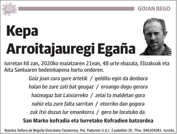 Kepa Arroitajauregi Egaña