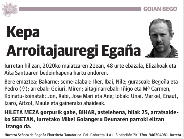 Kepa Arroitajauregi Egaña