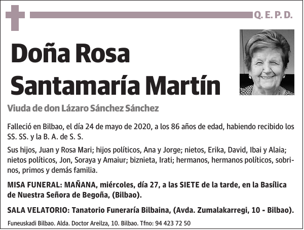 Rosa Santamaría Martín