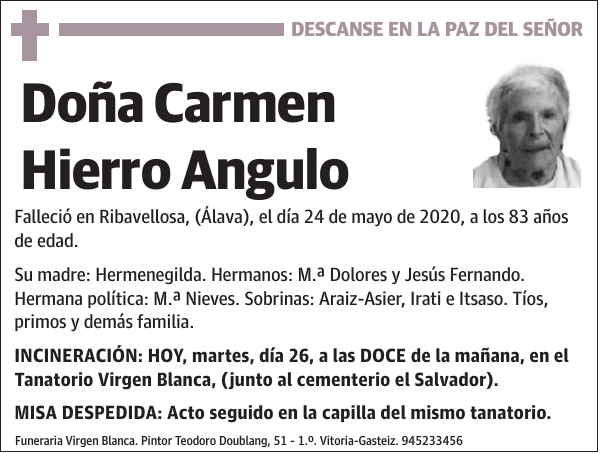 Carmen Hierro Angulo