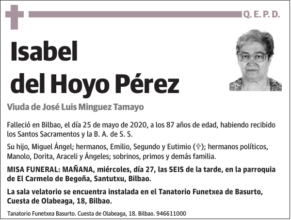 Isabel del Hoyo Pérez