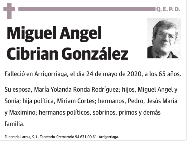 Miguel Angel Cibrian González