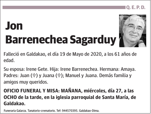 Jon Barrenechea Sagarduy