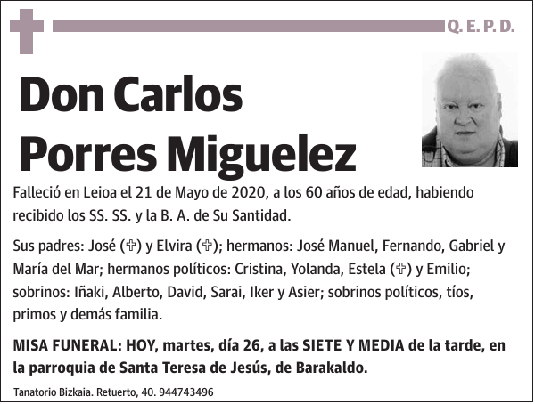 Carlos Porres Miguelez