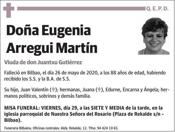 Eugenia Arregui Martín