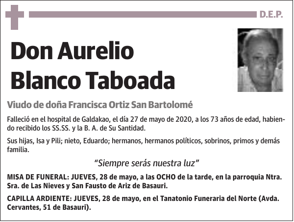 Aurelio Blanco Taboada