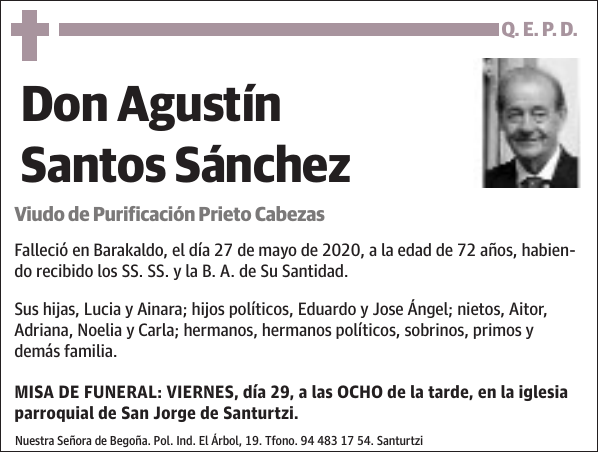 Agustín Santos Sánchez