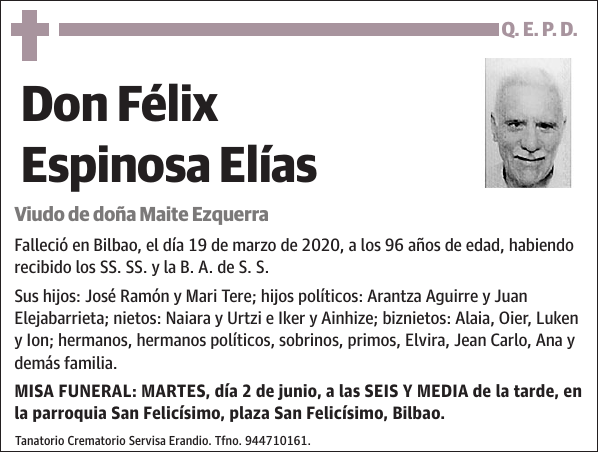 Félix Espinosa Elías