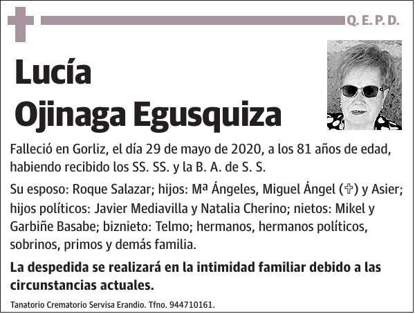 Lucía Ojinaga Egusquiza