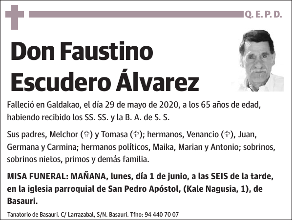 Faustino Escudero Álvarez