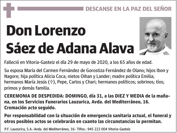 Lorenzo Sáez de Adana Alava