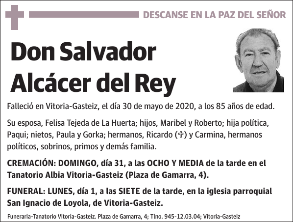 Salvador Alcácer del Rey