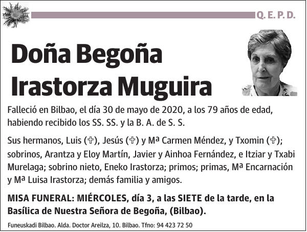 Begoña Irastorza Muguira