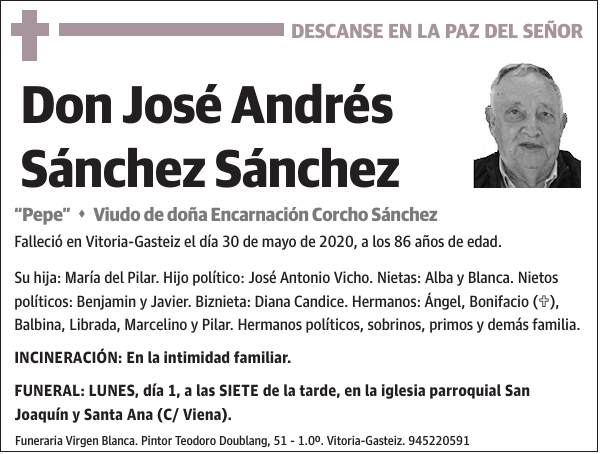 José Andrés Sánchez Sánchez