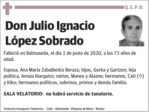 Julio Ignacio López Sobrado