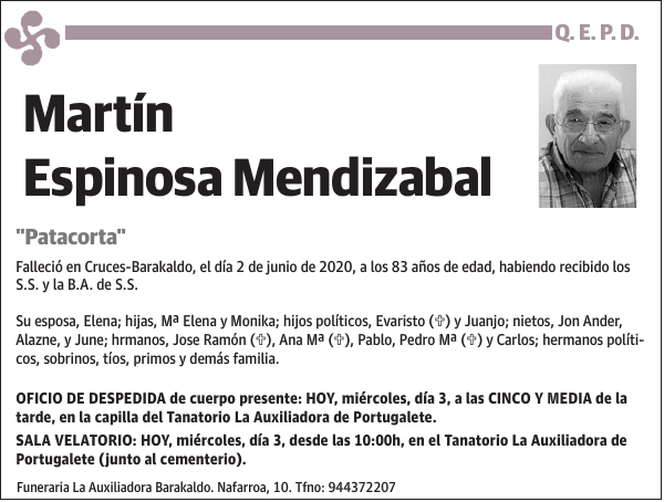 Martín Espinosa Mendizabal