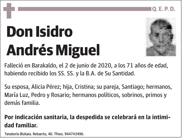 Isidro Andrés Miguel