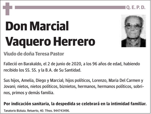 Marcial Vaquero Herrero