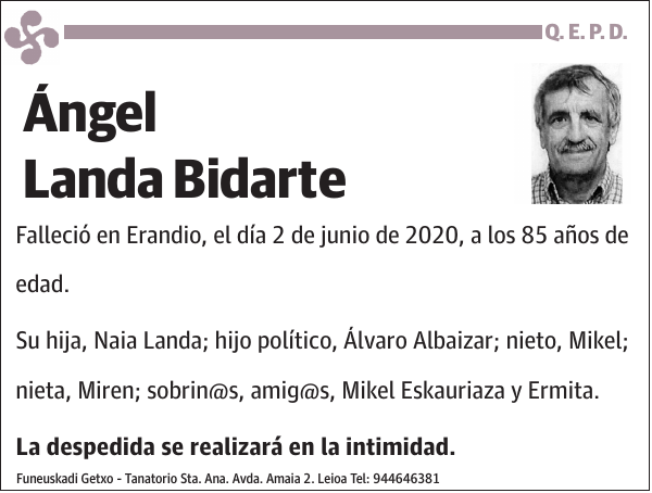 Ángel Landa Bidarte