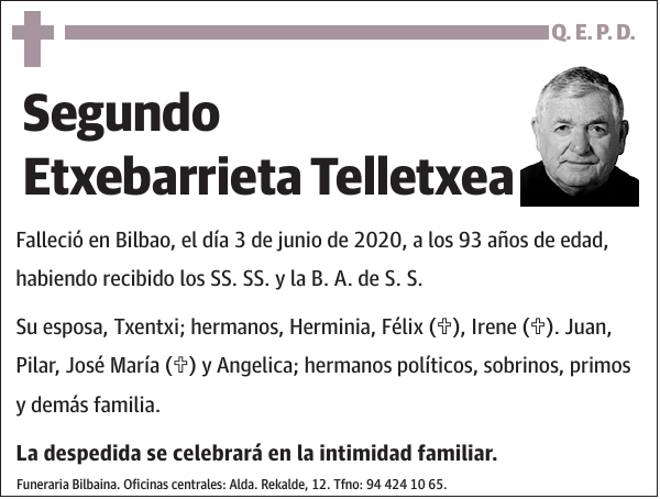 Segundo Etxebarrieta Telletxea