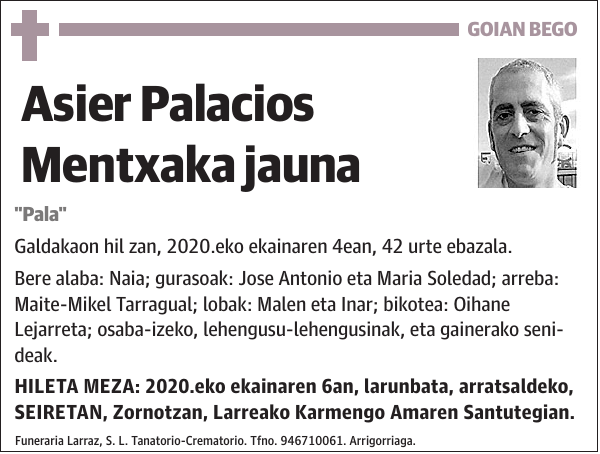 Asier Palacios Mentxaka