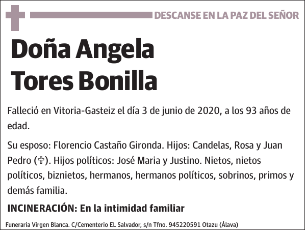 Angela Tores Bonilla