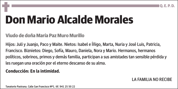 Mario Alcalde Morales