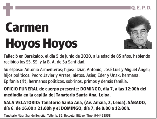 Carmen Hoyos Hoyos