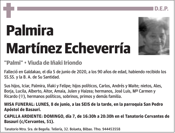 Palmira Martínez Echeverría