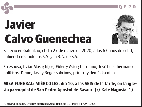 Javier Calvo Guenechea