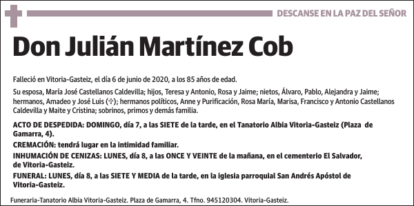 Julián Martínez Cob