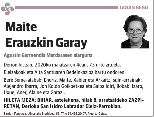 Maite Erauzkin Garay