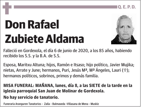 Rafael Zubiete Aldama