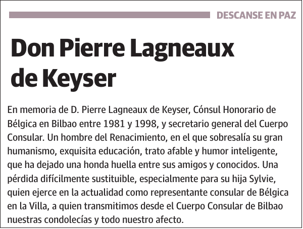 Pierre Lagneaux de Keyser