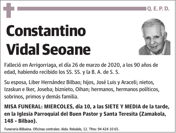 Constantino Vidal Seoane