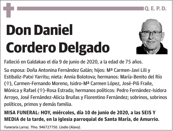 Daniel Cordero Delgado