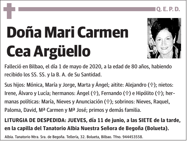 Mari Carmen Cea Argüello