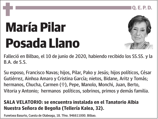 María Pilar Posada Llano