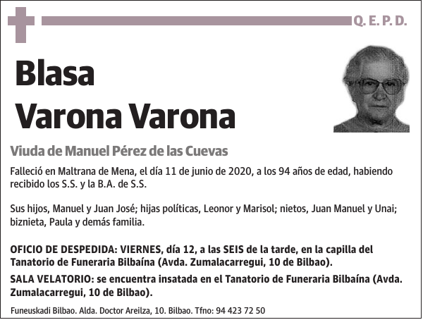 Blasa Varona Varona