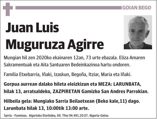 Juan Luis Muguruza Agirre