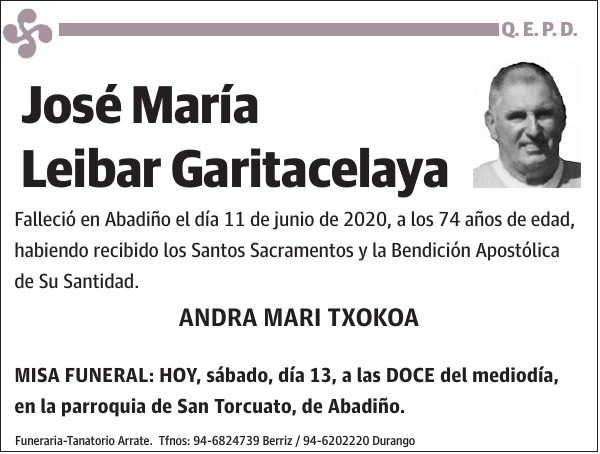 José María Leibar Garitacelaya