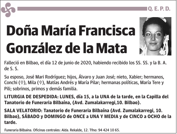 María Francisca González de la Mata