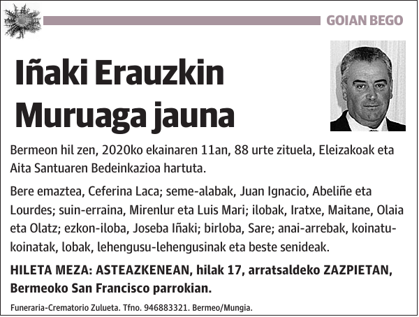 Iñaki Erauzkin Muruaga